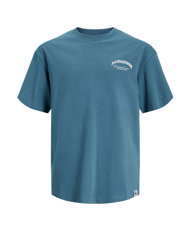 Jack & Jones Junior T-shirt i oceanview blå til drenge billede 7