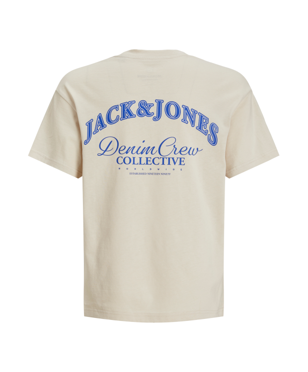 Jack & Jones Junior T-shirt i Moonbeam til drenge billede 7