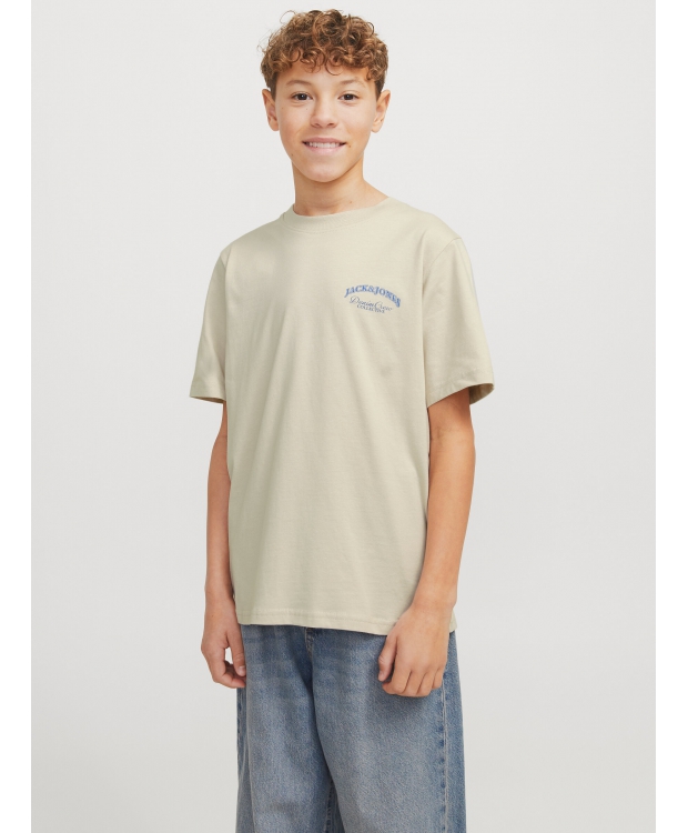 Jack & Jones Junior T-shirt i Moonbeam til drenge billede 1