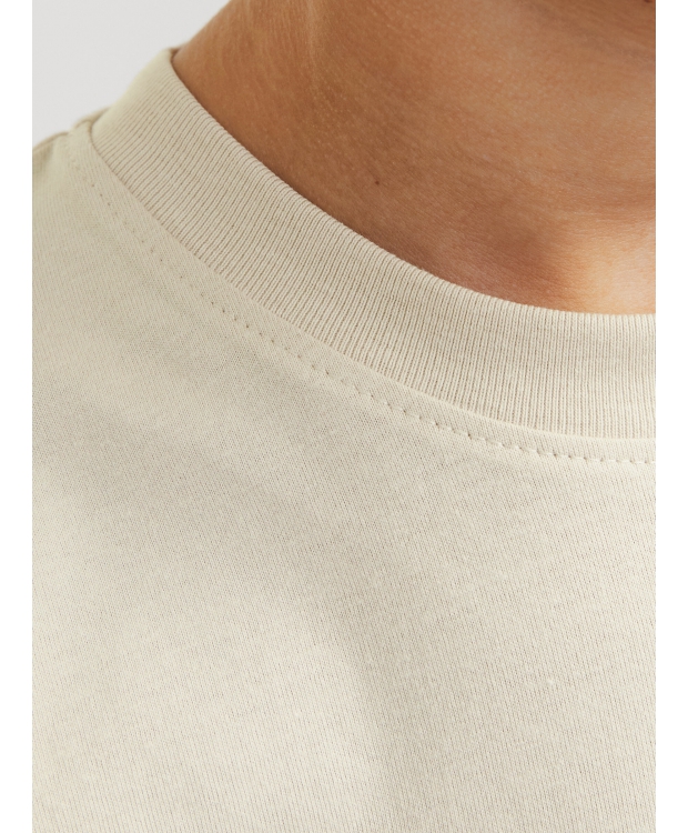 Jack & Jones Junior T-shirt i Moonbeam til drenge billede 5