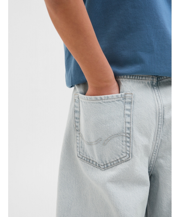 Jack & Jones Junior bukser i lyseblå denim til drenge billede 4