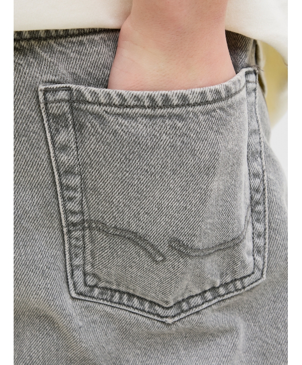 Jack & Jones Junior bukser i grå denim til drenge billede 4