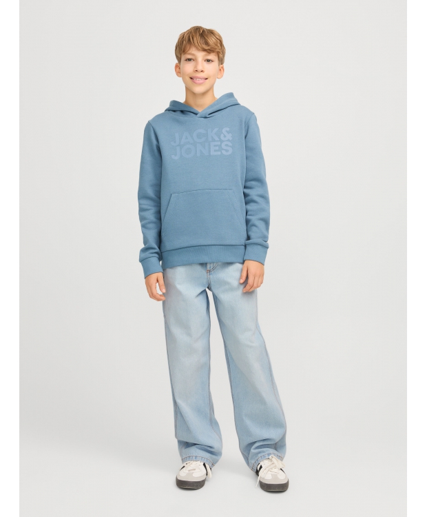 Jack & Jones Junior bukser i lyseblå denim til drenge billede 1