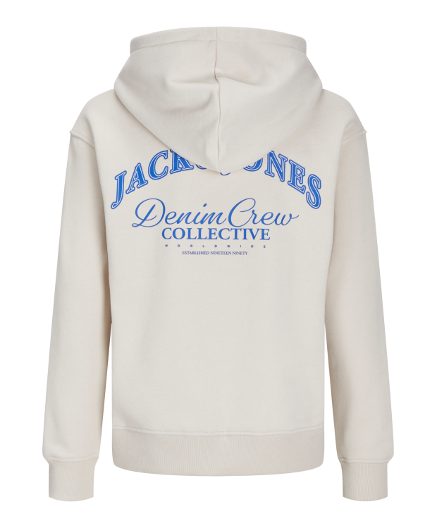 Jack & Jones Junior hoodie i Moonbeam til drenge billede 8