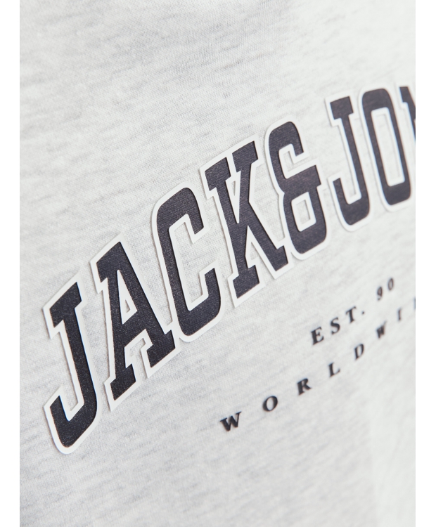 Jack & Jones Junior hoodie i lysegrå til drenge billede 5