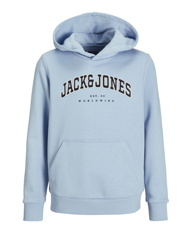 Jack & Jones Junior hoodie i lyseblå til drenge billede 7