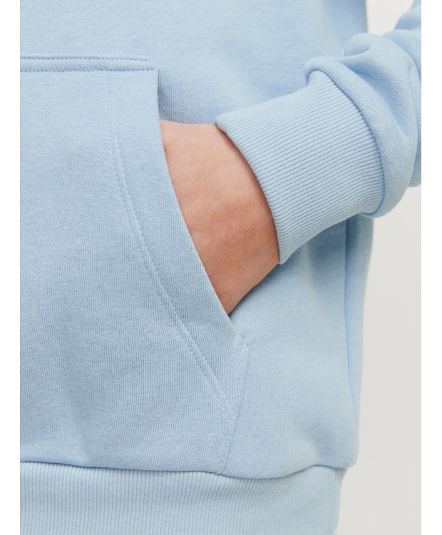 Jack & Jones Junior hoodie i lyseblå til drenge billede 3