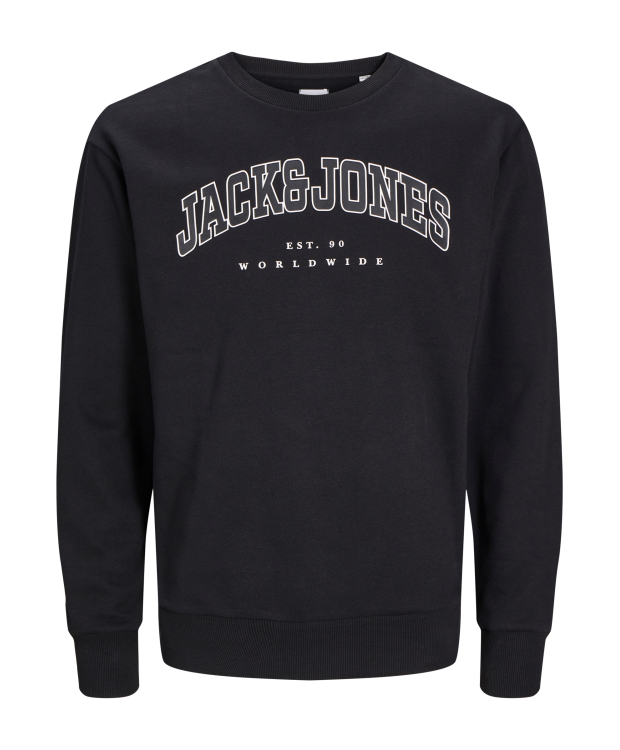 Jack & Jones Junior sweatshirt i sort til drenge billede 7