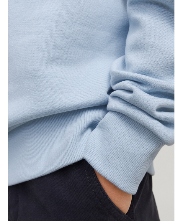 Jack & Jones Junior sweatshirt i lyseblå til drenge billede 4