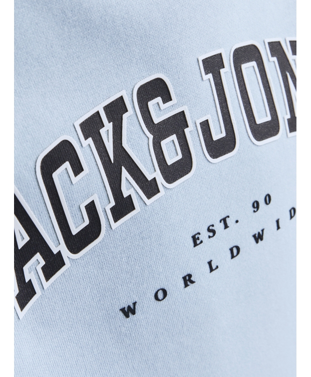 Jack & Jones Junior sweatshirt i lyseblå til drenge billede 3