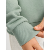 Jack & Jones Junior sweatshirt i støvet grøn til drenge