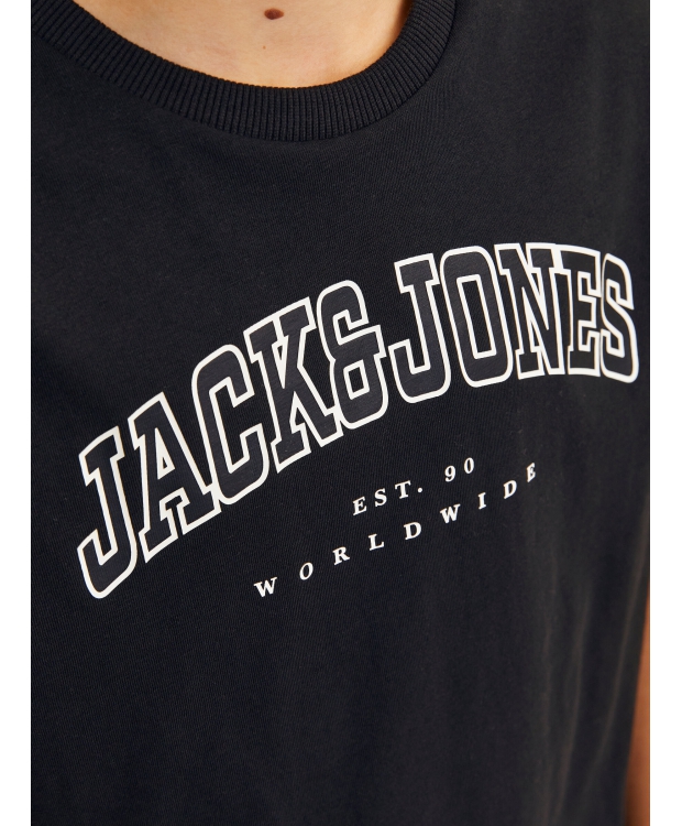 Jack & Jones Junior T-shirt i sort til drenge billede 6