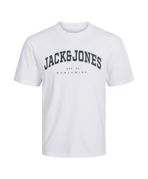 Jack & Jones Junior T-shirt i hvid til drenge billede 7