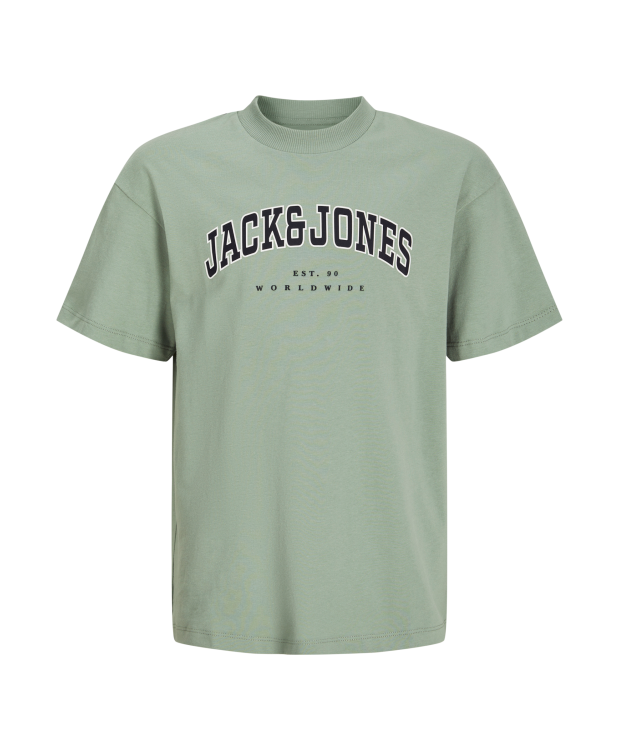 Jack & Jones Junior T-shirt i støvet grøn til drenge billede 7