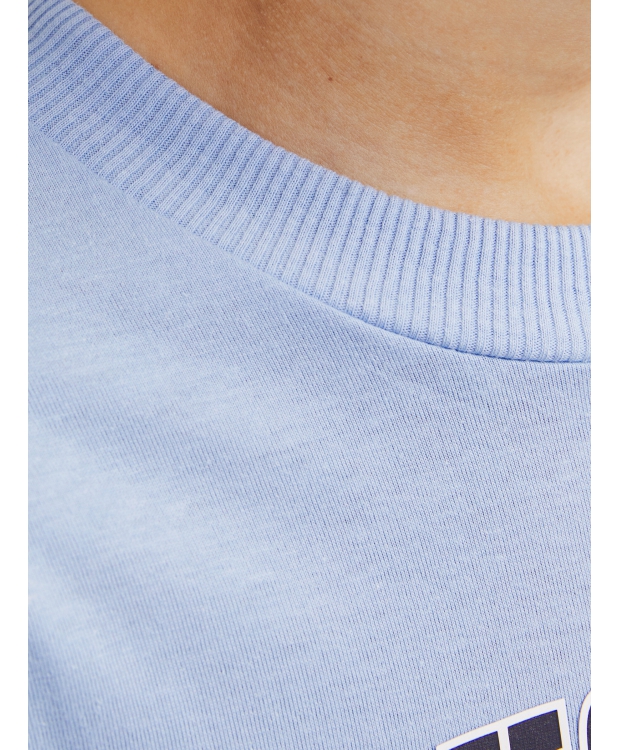 Jack & Jones Junior T-shirt i lyseblå til drenge billede 3