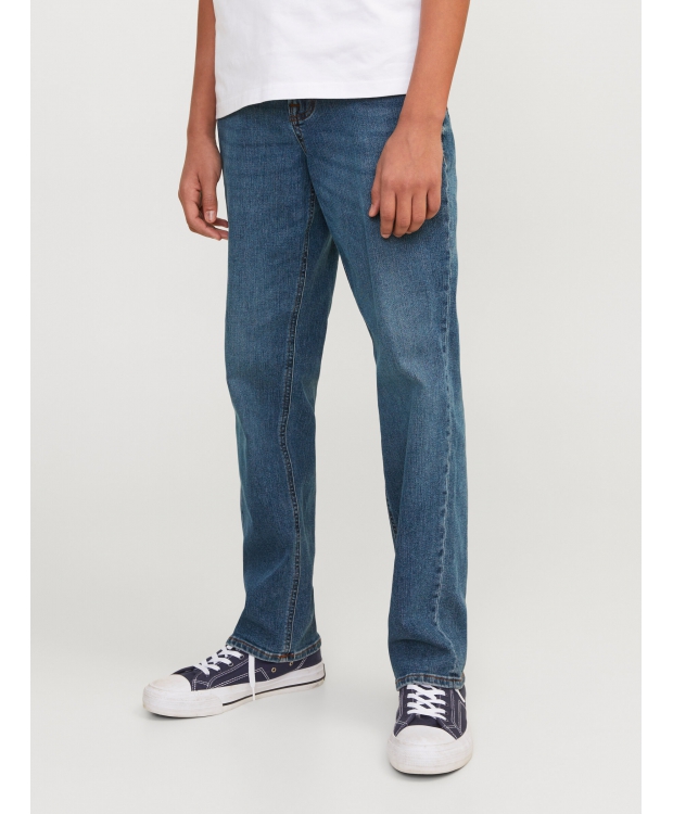Jack & Jones Junior bukser i blå til drenge billede 2
