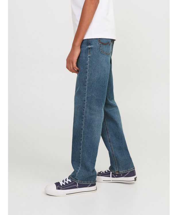 Jack & Jones Junior bukser i blå til drenge billede 3