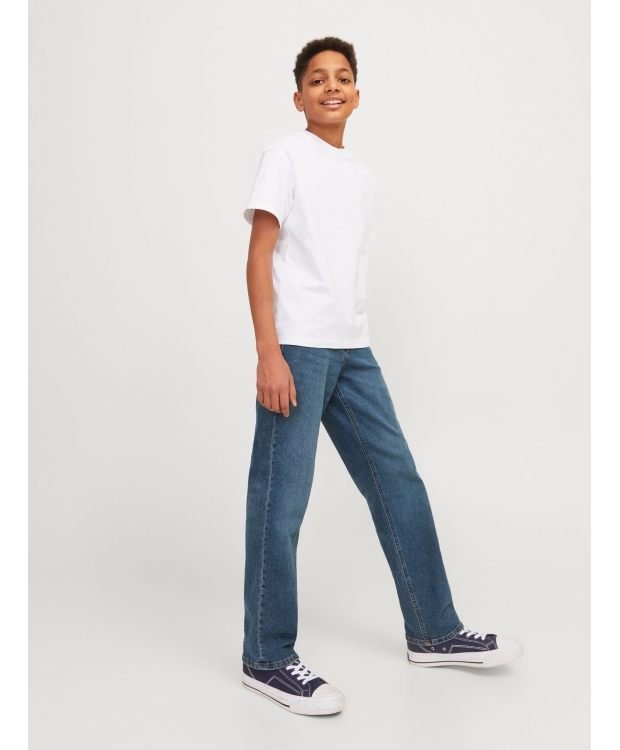 Jack & Jones Junior bukser i blå til drenge billede 6