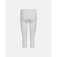 DECOY capri leggins i bambus i hvid til kvinder.