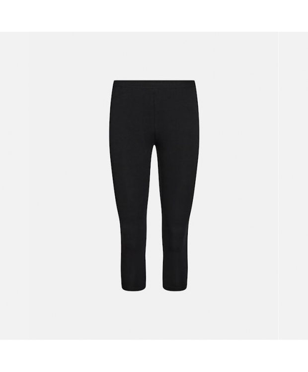 DECOY capri leggins i bambus i sort til kvinder. billede 1