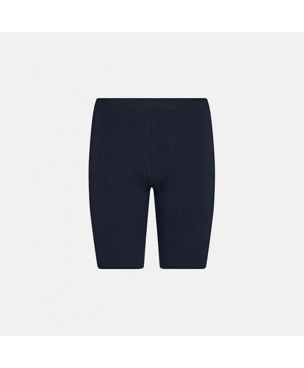 DECOY bambus  shorts i navy til kvinder. billede 1