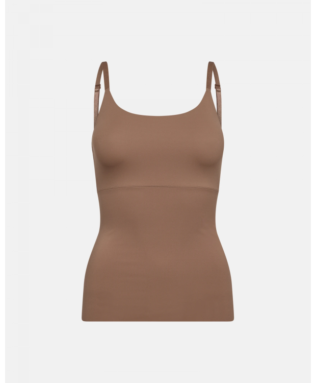 Decoy shapewear top i sandfarvet til kvinder billede 1