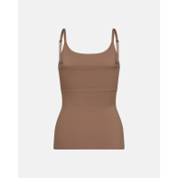Decoy shapewear top i sandfarvet til kvinder