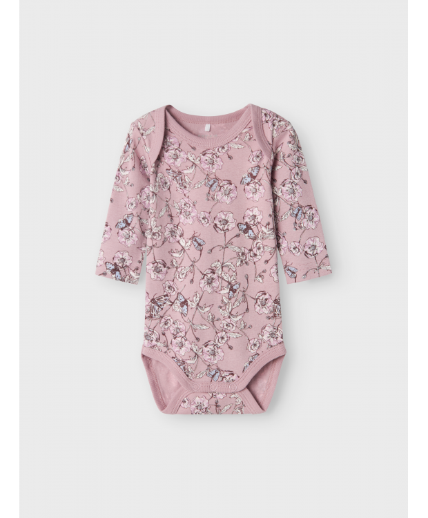 Name It 3pak Bodystocking i lyserød til baby billede 6