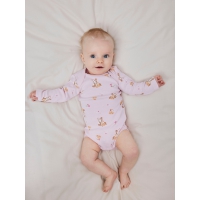 Name It 3pak Bodystocking i lyserød med hjorte til baby