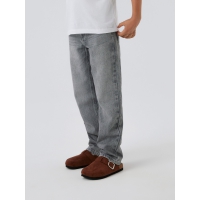 Name It denim bukser i lysegrå til drenge
