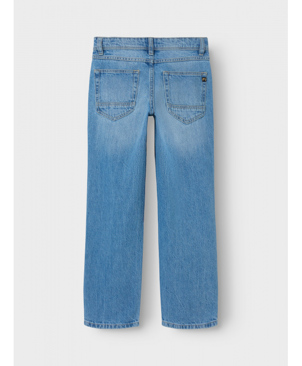Name It denim bukser i lyseblå til drenge billede 5