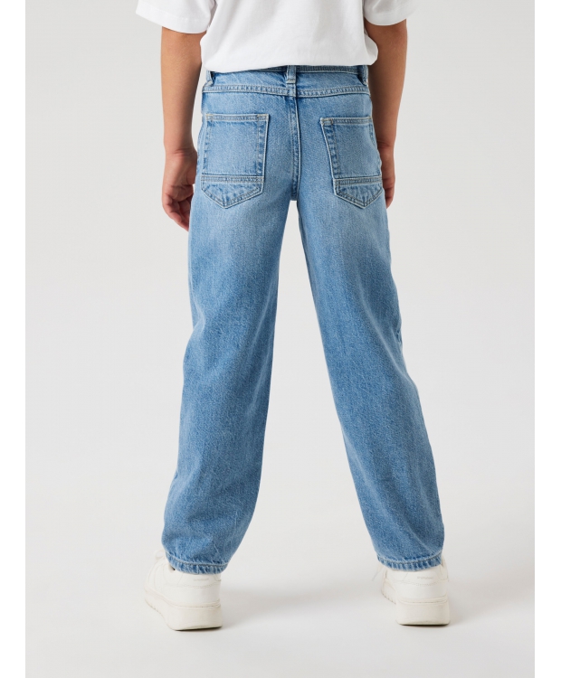 Name It denim bukser i lyseblå til drenge billede 2