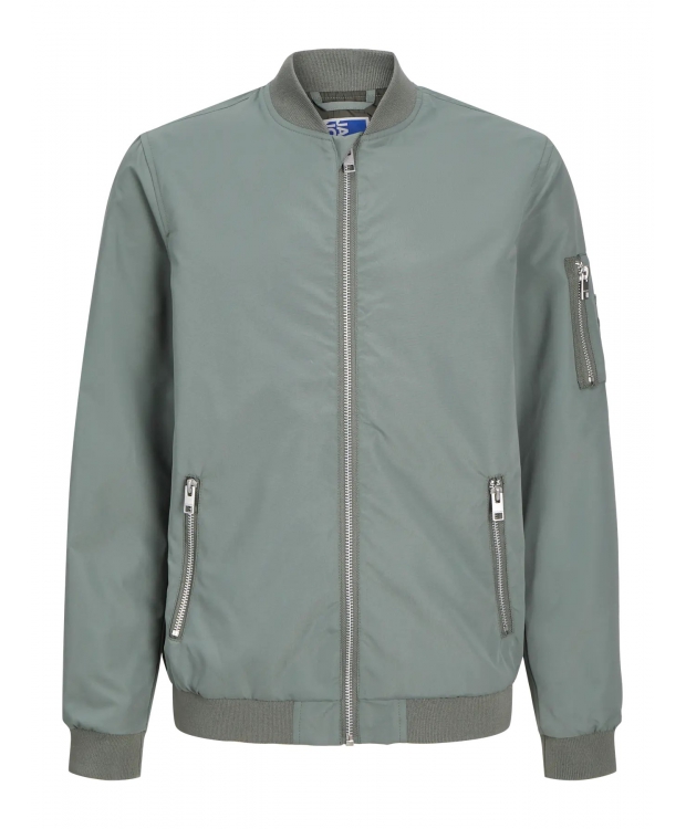 Jack & Jones Junior Overgangsjakke i agave grøn til drenge billede 7