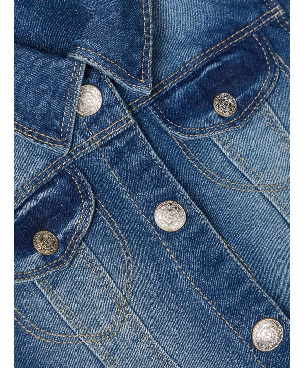 Name It denim jakke i blå til piger billede 5