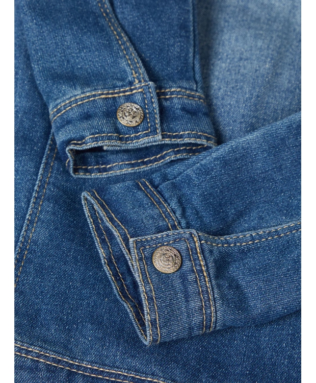 Name It denim jakke i blå til piger billede 3