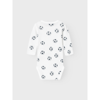 Name It 2pak Bodystocking med fodbolde til baby