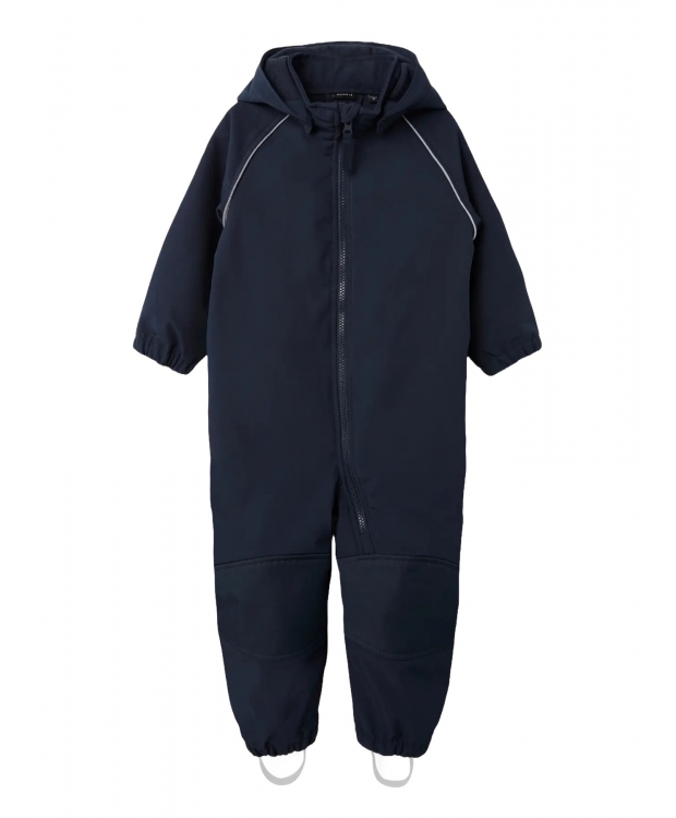 Name It softshell flyverdragt i Dark Sapphire til unisex billede 3