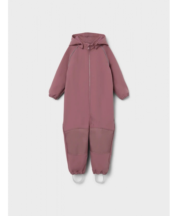 Name It softshell flyverdragt i Wistful Mauve til unisex billede 7