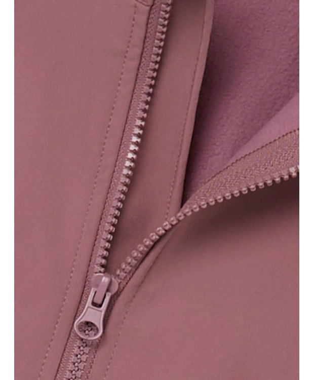 Name It softshell flyverdragt i Wistful Mauve til unisex billede 5