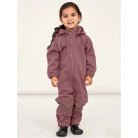 Name It softshell flyverdragt i Wistful Mauve til unisex