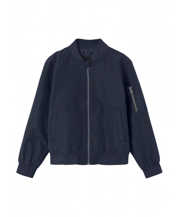 Name It Bomberjakke i navy til unisex billede 2