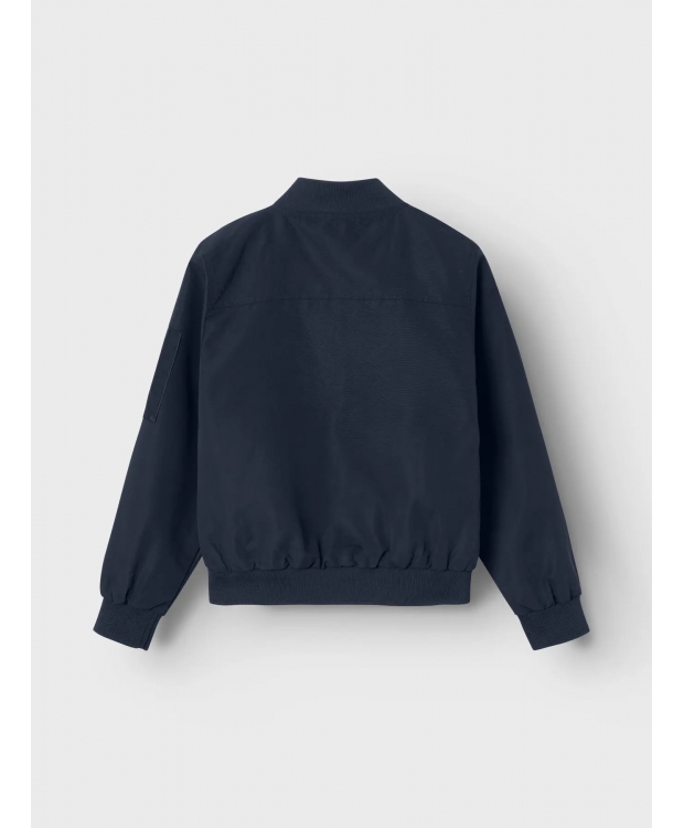 Name It Bomberjakke i navy til unisex billede 3