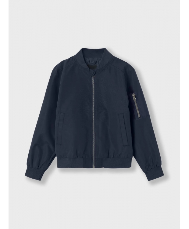 Name It Bomberjakke i navy til unisex billede 4