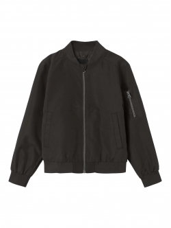 Name It Bomberjakke i sort til unisex