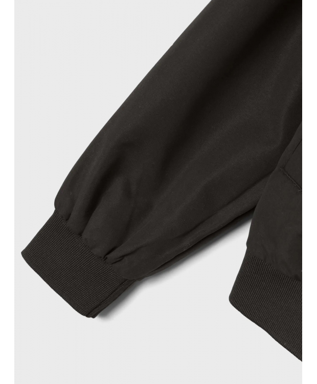 Name It Bomberjakke i sort til unisex billede 5