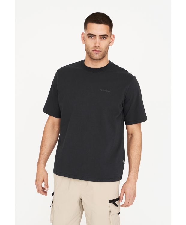Resteröds t-shirt med ryg-print i sort til herre billede 3