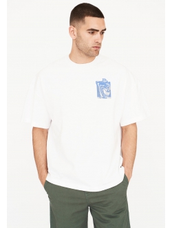 Resteröds Oversized T-shirt i Hvid til Herre – 100% Bomuld | Rund Hals
