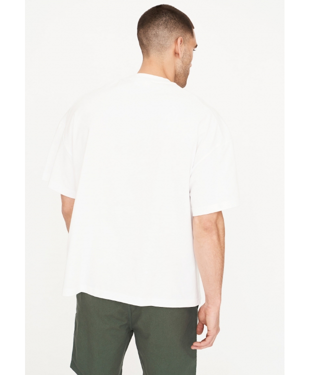 Resteröds Oversized T-shirt i Hvid til Herre – 100% Bomuld | Rund Hals billede 5