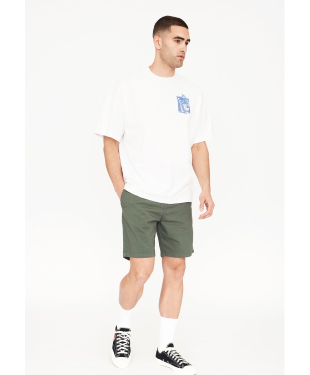 Resteröds Oversized T-shirt i Hvid til Herre – 100% Bomuld | Rund Hals billede 6
