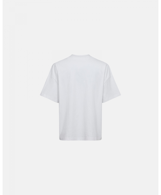 Resteröds Oversized T-shirt i Hvid til Herre – 100% Bomuld | Rund Hals billede 4